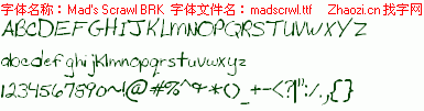 查看字体及作者详细介绍