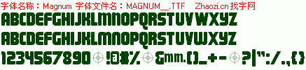 查看字体及作者详细介绍