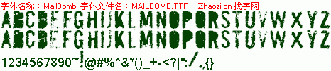 查看字体及作者详细介绍