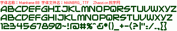 查看字体及作者详细介绍