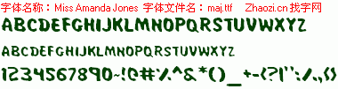 查看字体及作者详细介绍