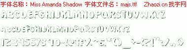 查看字体及作者详细介绍
