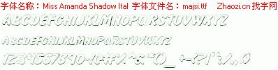 查看字体及作者详细介绍