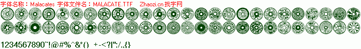 查看字体及作者详细介绍