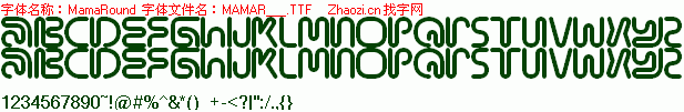 查看字体及作者详细介绍