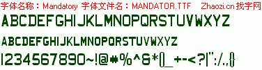 查看字体及作者详细介绍