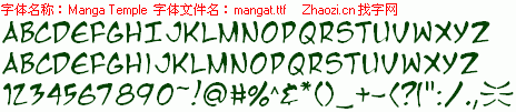 查看字体及作者详细介绍