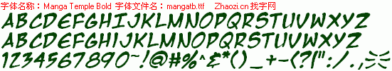 查看字体及作者详细介绍