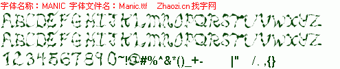 查看字体及作者详细介绍