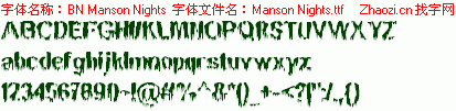 查看字体及作者详细介绍