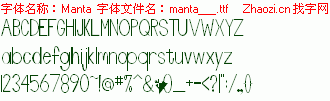 查看字体及作者详细介绍