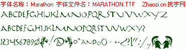 查看字体及作者详细介绍