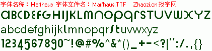 查看字体及作者详细介绍