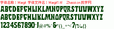 查看字体及作者详细介绍