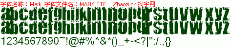 查看字体及作者详细介绍