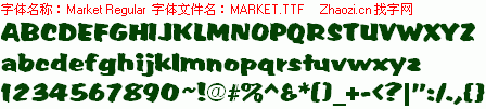 查看字体及作者详细介绍