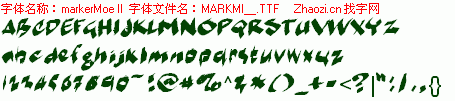 查看字体及作者详细介绍
