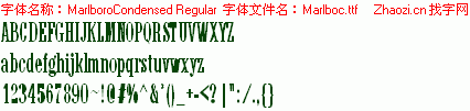 查看字体及作者详细介绍