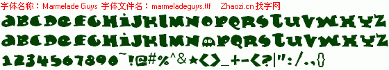 查看字体及作者详细介绍