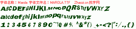 查看字体及作者详细介绍