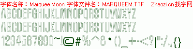 查看字体及作者详细介绍