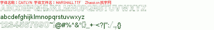 查看字体及作者详细介绍