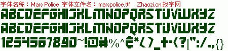 查看字体及作者详细介绍