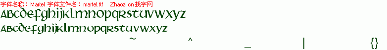 查看字体及作者详细介绍