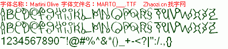 查看字体及作者详细介绍