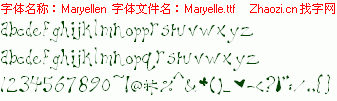 查看字体及作者详细介绍