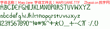 查看字体及作者详细介绍