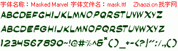 查看字体及作者详细介绍