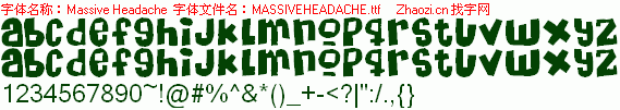 查看字体及作者详细介绍