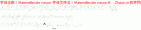 查看字体及作者详细介绍