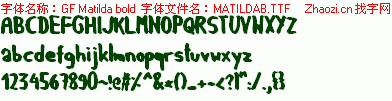 查看字体及作者详细介绍