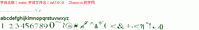 查看字体及作者详细介绍