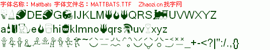 查看字体及作者详细介绍