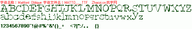 查看字体及作者详细介绍