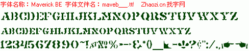 查看字体及作者详细介绍
