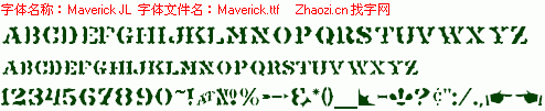 查看字体及作者详细介绍
