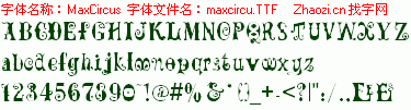 查看字体及作者详细介绍