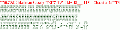 查看字体及作者详细介绍