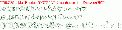 查看字体及作者详细介绍