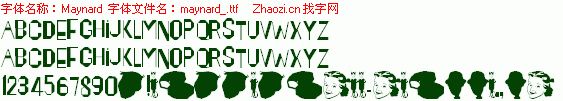 查看字体及作者详细介绍