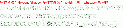 查看字体及作者详细介绍
