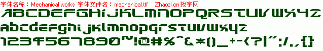 查看字体及作者详细介绍