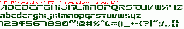 查看字体及作者详细介绍