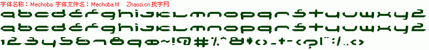 查看字体及作者详细介绍