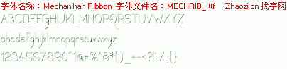查看字体及作者详细介绍