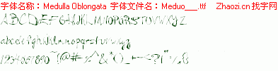 查看字体及作者详细介绍